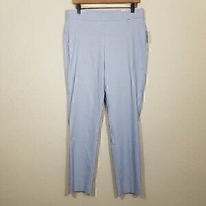 NWT Anne Klein Slim Ankle Super Stretch Pull-On Pants Size 10